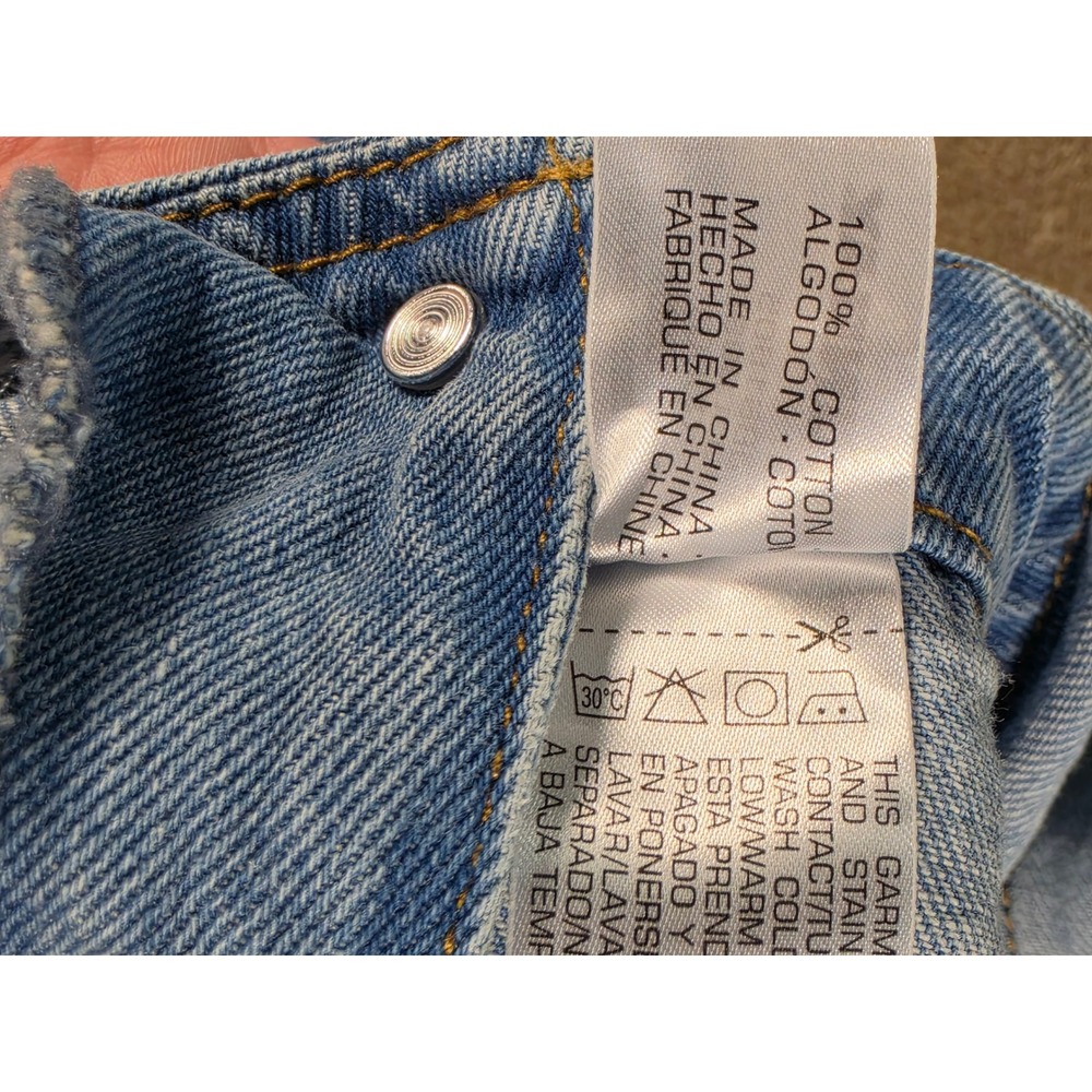 Unionbay Vintage Y2K Denim Overalls Womens Medium Light Wash Carpenter JB61605 - Picture 9 of 12